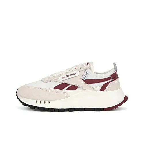 Reebok Classic Leather Low Топ Повседневная обувь Унисекс Красный Белый