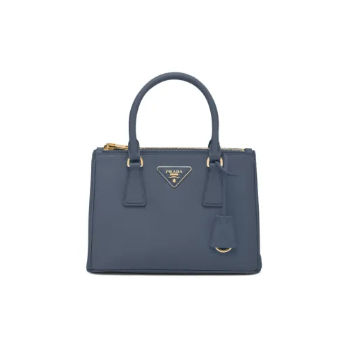 PRADA Galleria Killer Bag Сумка через плечо из кожи маленькая сумка для женщин темно-синий