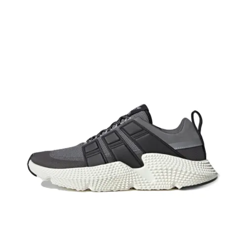 Adidas Originals PROPHERE Slip-resistant Abrasion-resistant Low Top Casual Unisex Gray Black White Adidas Originals PROPHERE Противоскользящий Устойчивый к истиранию Низкий Топ Повседневный Унисекс Серый Черный Белый