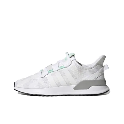 Adidas Originals U_Path Run Slip-resistant Abrasion-resistant Breathable Low-Top Casual Shoes Unisex White Gray Green Adidas Originals U_Path Run Противоскользящий Устойчивый к истиранию Дышащий Низкий Топ Повседневная Обувь Унисекс Белый Серый Зеленый