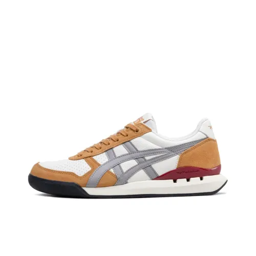 Onitsuka Tiger Ultimate 81 EX противоскользящая устойчивая к истиранию низкий топ повседневная обувь мужская желтый белый