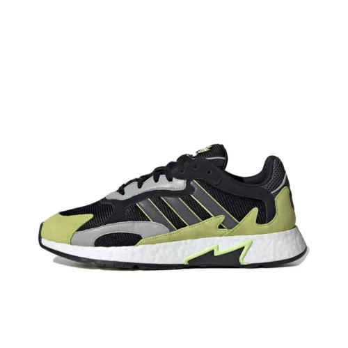 Adidas Originals TRESC RUN Slip-resistant Abrasion-resistant Low Top Casual Men's Black Green White Adidas Originals TRESC RUN Противоскользящий Устойчивый к истиранию Низкий Топ Повседневный Мужской Черный Зеленый Белый
