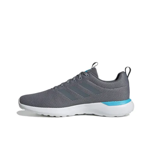 Adidas Neo Lite Racer Series Cln Дышащий Низкий Топ Casual Мужской Серый Белый