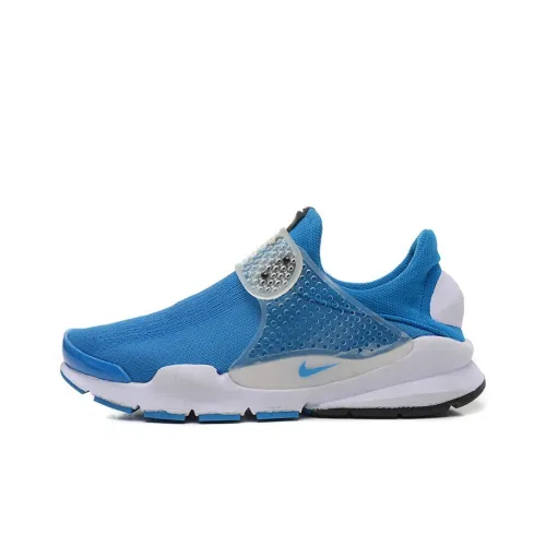Nike Sock Dart Носки без низу Легкий Низкий Топ Повседневный Унисекс Кине Синий