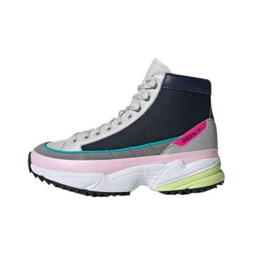 Adidas Originals KIELLOR XTRA Противоскользящий Устойчивый к истиранию Легкий Высокий Топ Повседневная Обувь Женская Темно-синий