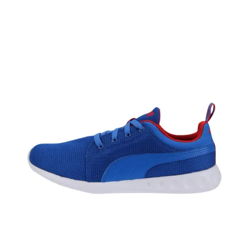 PUMA Carson Runner Амортизация Устойчивый к истиранию Легкий Низкий Топ Casual Мужской Синий Красный