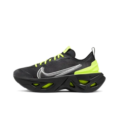 Nike ZoomX Vista Grind Non Slip Легкий Низкий Топ Кэжуал Женский Черный Зеленый
