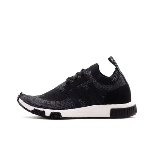 Adidas Originals NMD Racer PK PRIMEKNIT Низкий Топ Casual Унисекс Черный Серый