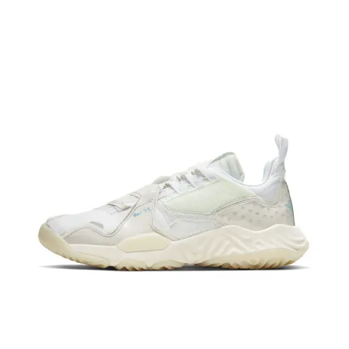 Джордан Delta SP Парус Амортизация Низкий Топ Повседневный Унисекс Парус Белый