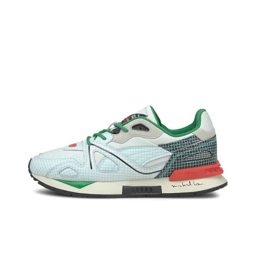 MICHAEL LAU X PUMA Mirage Mox Коллаборация Низкий Топ Casual Унисекс Зеленый Синий Красный