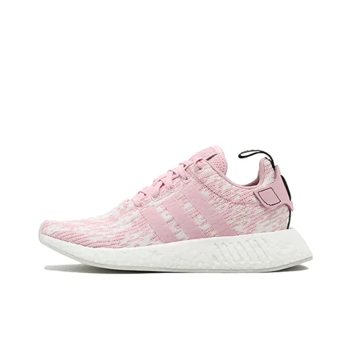 Adidas Originals NMD_R2 Wonder Pink Shock Absorbers Низкий Топ Женские Розовый Белый