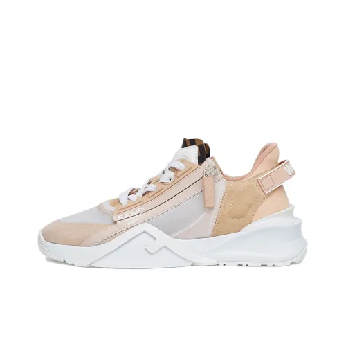 FENDI Низкий топ Повседневная обувь Женская Розовая