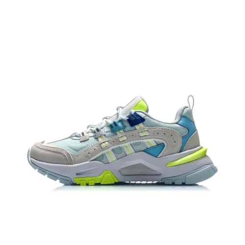 LINING Reverse 2020 Дышащий Низкий Топ Casual Женский Синий Серый