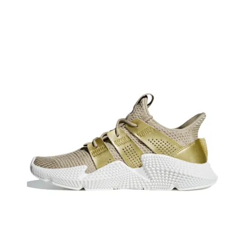 Adidas Originals PROPHERE Амортизация и Дышащий Низкий Топ Повседневная Обувь Женская Коричневый Золотой