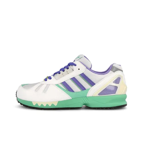 Adidas Originals ZX 7000 Low Топ Повседневная обувь Унисекс Белый Фиолетовый