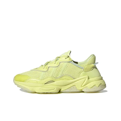 Adidas Originals Ozweego Slip-resistant Abrasion-resistant Low Top Casual Women's Yellow Adidas Originals Ozweego Противоскользящий Устойчивый к истиранию Низкий Топ Повседневный Женский Желтый