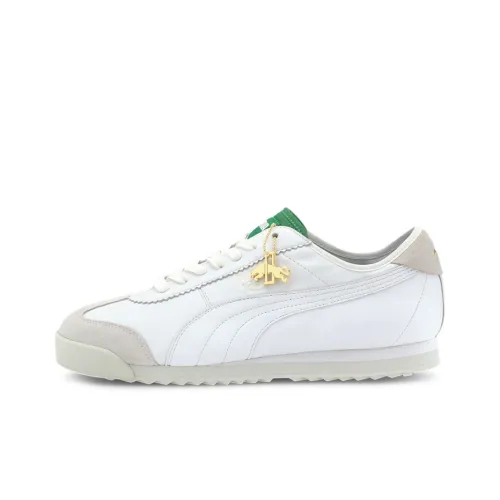 PUMA Roma Low Топ Casual Унисекс Белый Зеленый