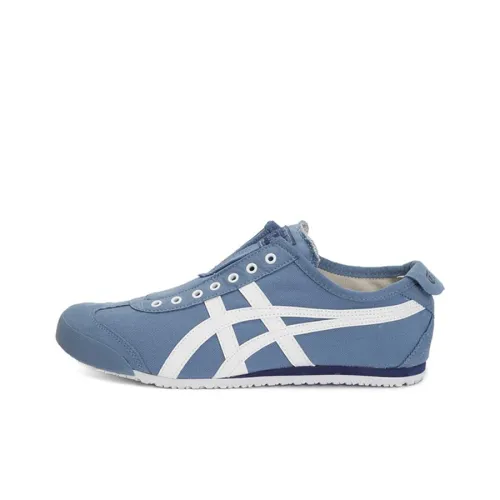 Onitsuka Tiger MEXICO 66 Slip Устойчивый к истиранию Низкий Топ Casual Унисекс Синий