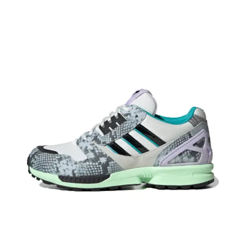 Adidas Originals ZX 8000 Нескользящий Легкий Низкий Топ Повседневная Обувь Унисекс Синий Зеленый