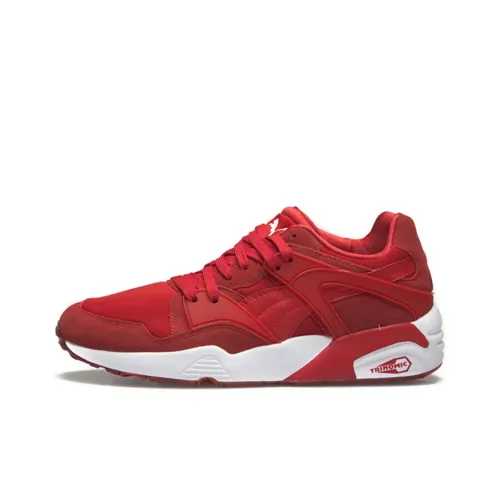 PUMA R698 BLAZE Амортизация Дышащий Легкий Низкий Топ Повседневная Обувь Унисекс Красный