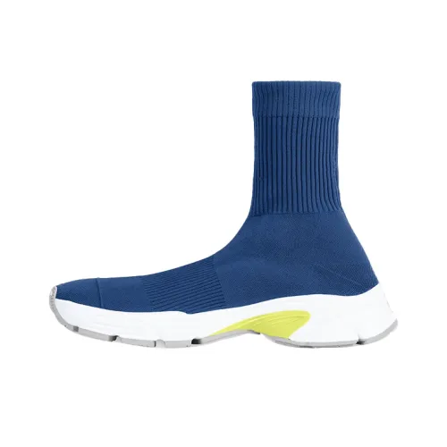 Balenciaga Speed 3,0 High Топ Повседневная обувь Мужская Синяя
