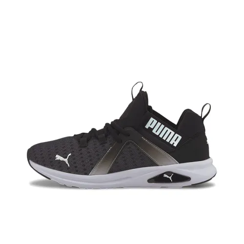 PUMA Enzo 2 Fade Амортизация Устойчивый к истиранию Легкий Низкий Топ Повседневная обувь Мужская Черный Серый Белый