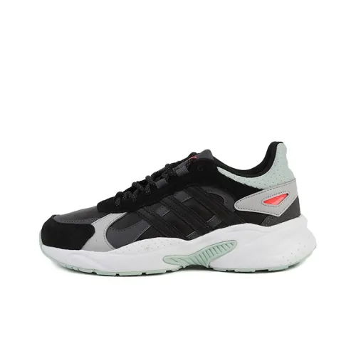 Adidas Neo Crazychaos Shadow Амортизация Износостойкий Низкий Топ Повседневная Обувь Женская Черная Зеленая