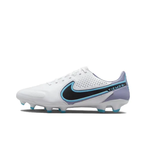 Nike Tiempo Legend 9 FG Твердый грунт Природная трава Противоскользящие Дышащие Устойчивые к ударам Футбольные бутсы