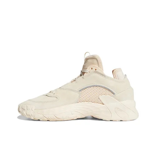 Adidas Originals Streetball Slip Резистентный Устойчивый к истиранию Дышащий Низкий Топ Повседневный Женский Серый Бежевый