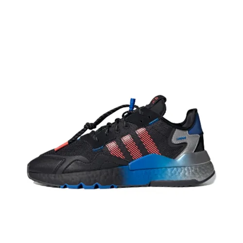Adidas Originals Nite Jogger Найт Jogger Легкий Низкий Топ Кэжуал Унисекс Черный Красный Синий