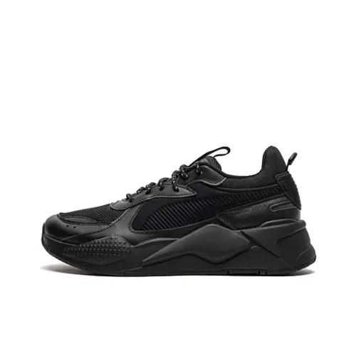 PUMA RS X Low Топ Повседневная обувь Мужская Черная