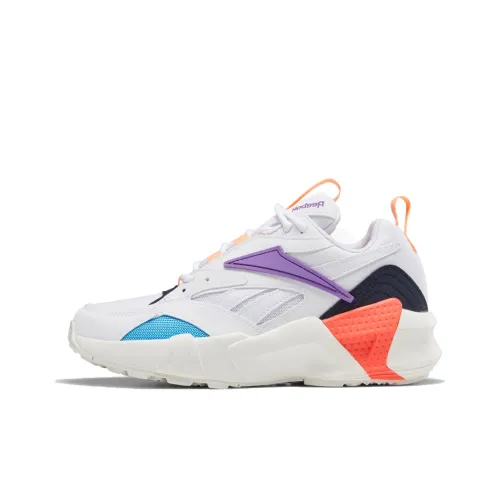 Reebok Aztrek Low Топ Повседневная обувь Женская Белая Фиолетовая