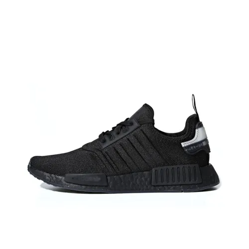 Adidas Originals NMD_R1 Slip-resistant Low Top Повседневная обувь Мужская Черный Белый