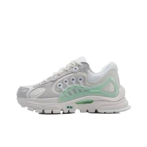 LiNing Амортизаторы Shock Slip-resistant Abrasion-resistant Breathable Low Top Casual Women's