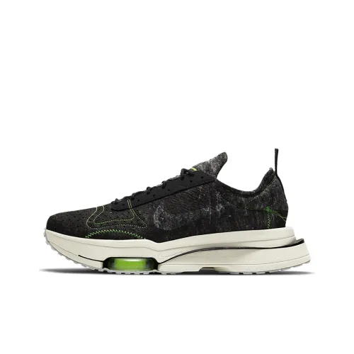 Nike Air Zoom Тип Амортизация Противоскользящий Устойчивый к истиранию Покрытие Низкий Топ Повседневная обувь Мужская Черный Серый Зеленый