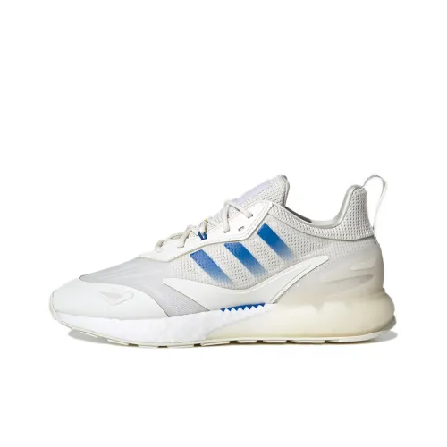 Adidas Originals ZX 2K BOOST 2,0 Low Топ Casual Унисекс Белый Синий