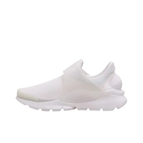 Nike Sock Dart Нескользящий Легкий Низкий Топ Повседневная Обувь Женская Чисто Белый