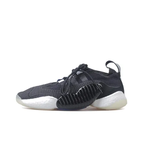 Adidas Originals Crazy BYW 2,0 Основной черный Real Фиолетовый Амортизация Износостойкий низкий топ кэжуал мужской черный