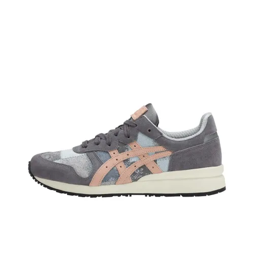 Onitsuka Tiger Ally Slip-resistant Abrasion-resistant Low Top Casual Shoes Unisex Gray Pink Onitsuka Tiger Ally Противоскользящий устойчивый к истиранию низкий топ повседневная обувь унисекс серый розовый