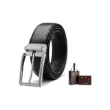 Хромовая пуговица с принтом слона + премиум подарочная коробка