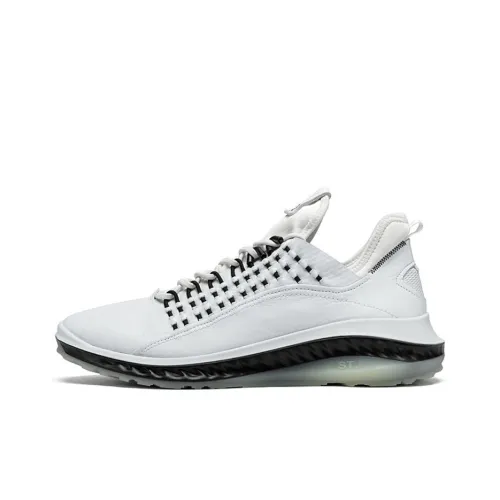 Ecco Fit For Action 360 Коллекция Амортизаторы Slip-resistant (против скольжения) и Abrasion-resistant (устойчивый к истиранию) Низкий топ Повседневная обувь Мужская Белый