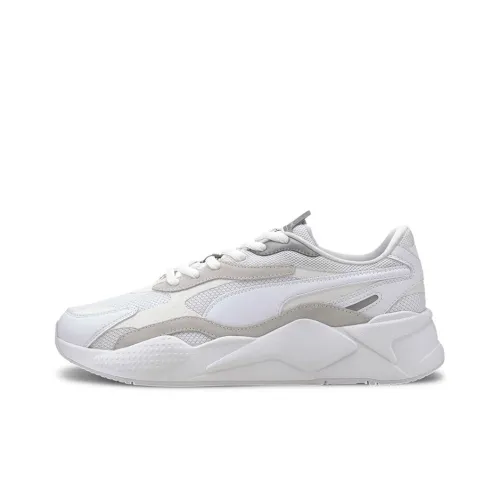 PUMA RS X 3 Пазл Дышащий Wa Легкий Низкий Топ Повседневная Обувь Унисекс Белый