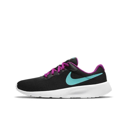 nike Tanjun Противоскользящий Устойчивый к истиранию Низкий Топ Повседневная обувь Женская Черный Синий Фиолетовый