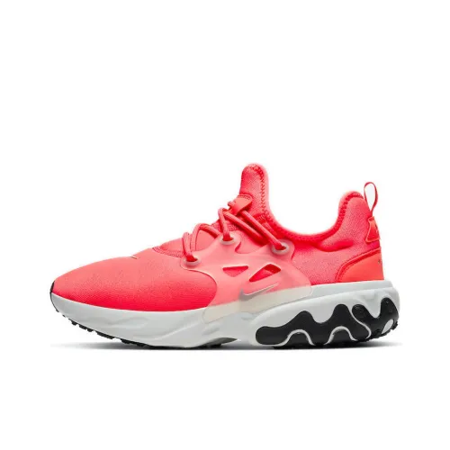 nike Presto Shock Absorbers Slip-resistant Abrasion-resistant Low Top Casual Shoes Men's Red nike Presto Shock Absorbers Противоскользящие устойчивые к истиранию низкий топ повседневная обувь мужской красный