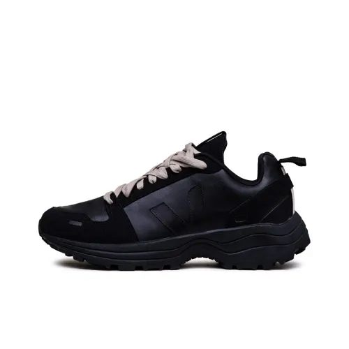 RICK OWENS совместный бренд RO SS20 Tecuatl Veja Низкий топ Повседневная обувь Женская Черная