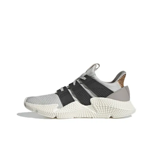 Adidas Originals PROPHERE Slip-resistant Abrasion-resistant Breathable Low-Top Casual Unisex Gray White Black Adidas Originals PROPHERE Противоскользящий Устойчивый к истиранию Дышащий Низкий Топ Повседневный Унисекс Серый Белый Черный