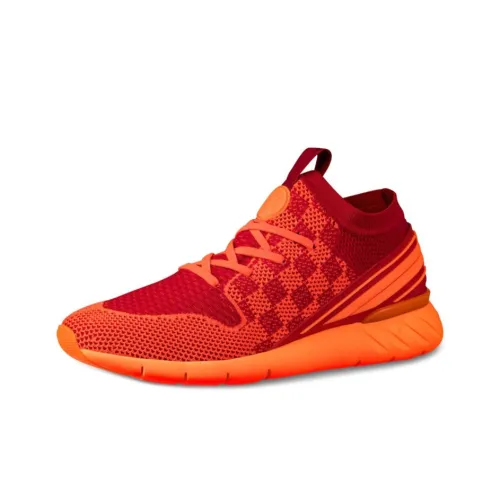 LOUIS VUITTON Fastlane Low Топ Повседневная обувь Мужская Неоновый оранжевый