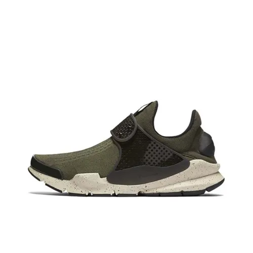 Nike Sock Dart Дышащий и Легкий Низкий Топ Casual Унисекс Армейский Зеленый