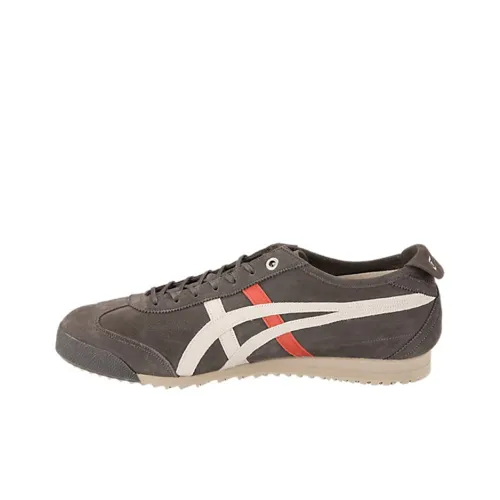 Onitsuka Tiger MEXICO 66 SD Slip-resistant Abrasion-resistant And Balanced Low Top Повседневная обувь Мужская Черная Серый