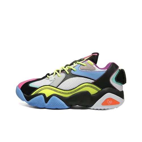 PEAK Taichi Амортизаторы Shock Resistant Abrasion Resistant Низкий Топ Спортивная Повседневная Обувь Белый Синий Черный